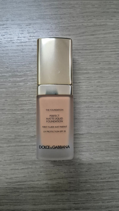 Dolce E Gabbana Matte Liquid Matte Effect Fluid Foundation SPF20 Tester