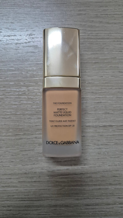 Dolce E Gabbana Matte Liquid Matte Effect Fluid Foundation SPF20 Tester