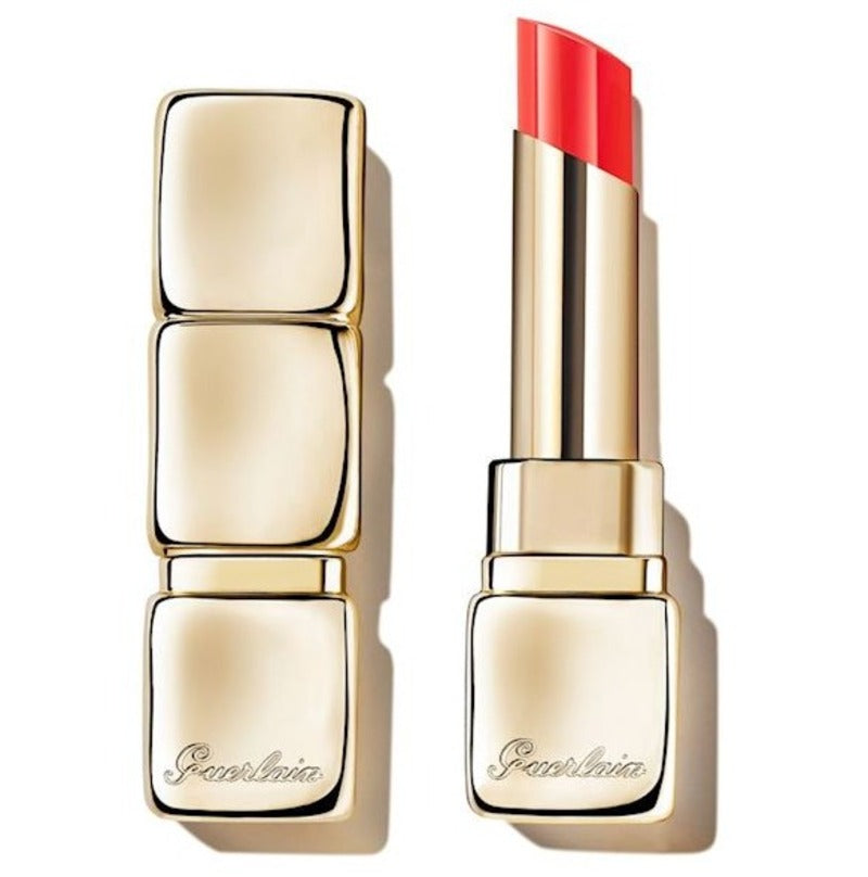 Guerlain KissKiss Shine Bloom Tester lipstick with plastic cap