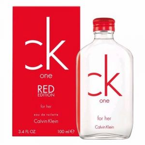 Calvin Klein One Red Edition For Her Eau De Toilette 100 Ml