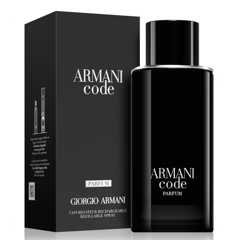 GIORGIO ARMANI CODE POUR HOMME REFILLABLE PARFUM 75ml TESTER