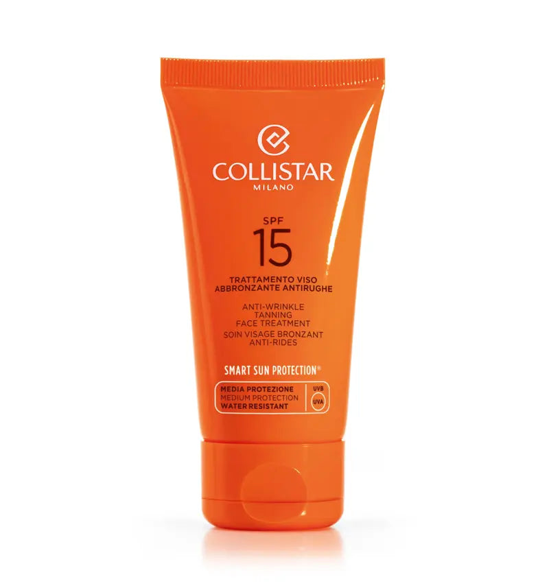 Collistar Medium Anti-Wrinkle Tanning Facial Treatment SPF 15, 50 ml 