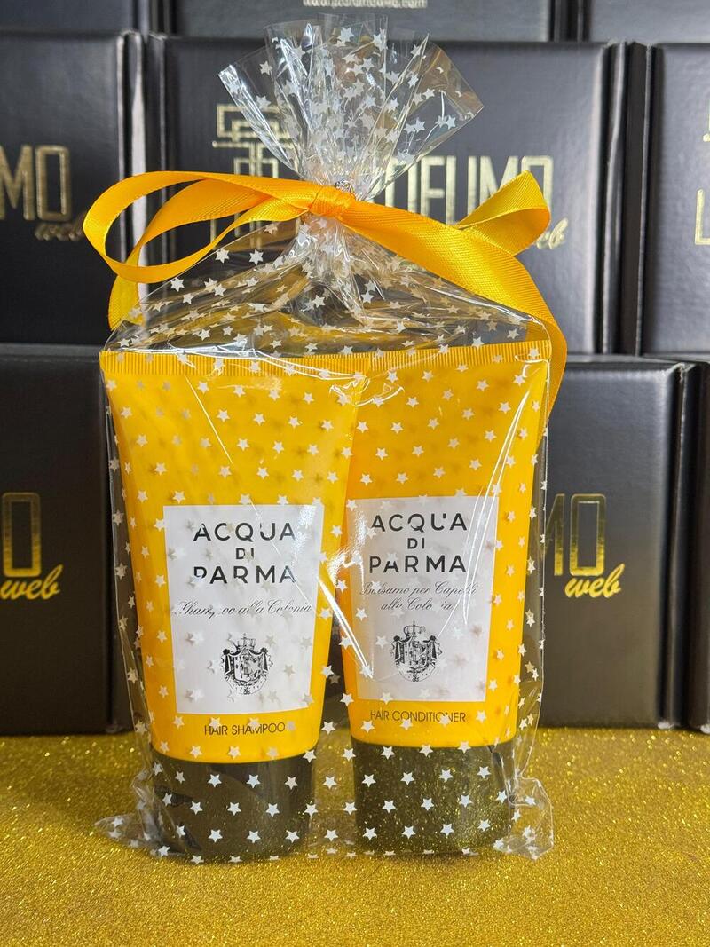Acqua di Parma Set Regalo Hair Shampoo 150ml + Hair Balsamo 150ml Alla Colonia