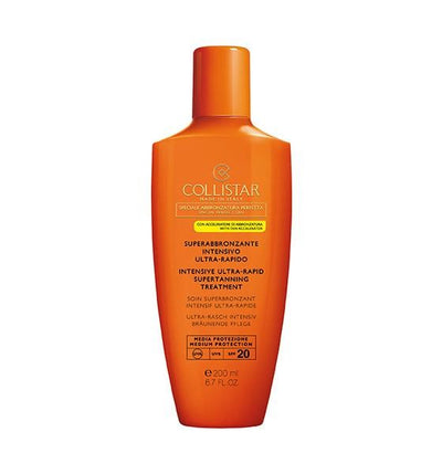 Collistar Superabbronzante Intensivo Ultra Rapido SPF 20, 200 ml - Profumo Web