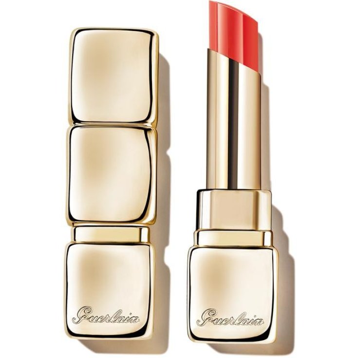 Guerlain KissKiss Shine Bloom Tester lipstick with plastic cap