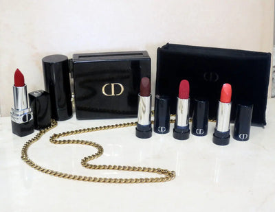 Dior Borsetta Case E Lipstick Holder Rouge Collection 4pz