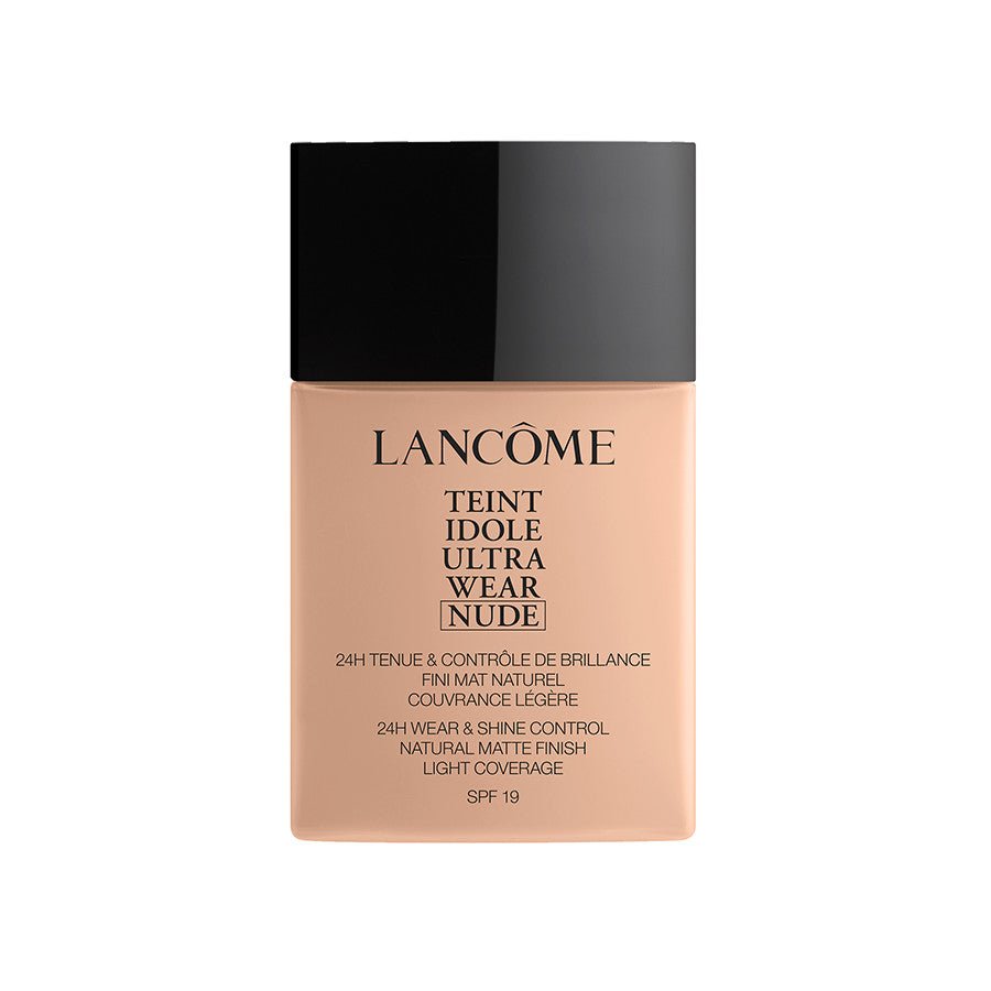 Lancôme Teint Idole Ultra Wear Nude Fondotinta Finish Mat Naturale Tenuta 24H SPF19 - Profumo Web