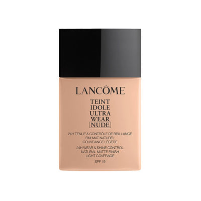 Lancôme Teint Idole Ultra Wear Nude Fondotinta Finish Mat Naturale Tenuta 24H SPF19 - Profumo Web