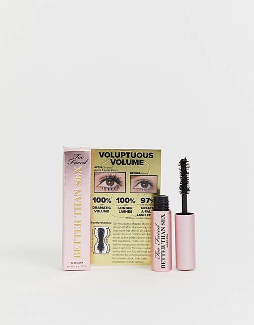 Duo Mini Mascara Too Faced Better Than Sex - 2 X 4.8G - Profumo Web