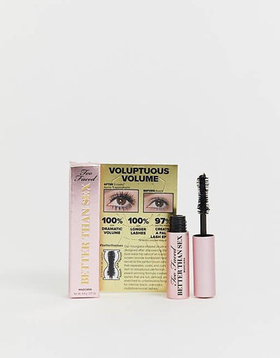 Duo Mini Mascara Too Faced Better Than Sex - 2 X 4.8G - Profumo Web