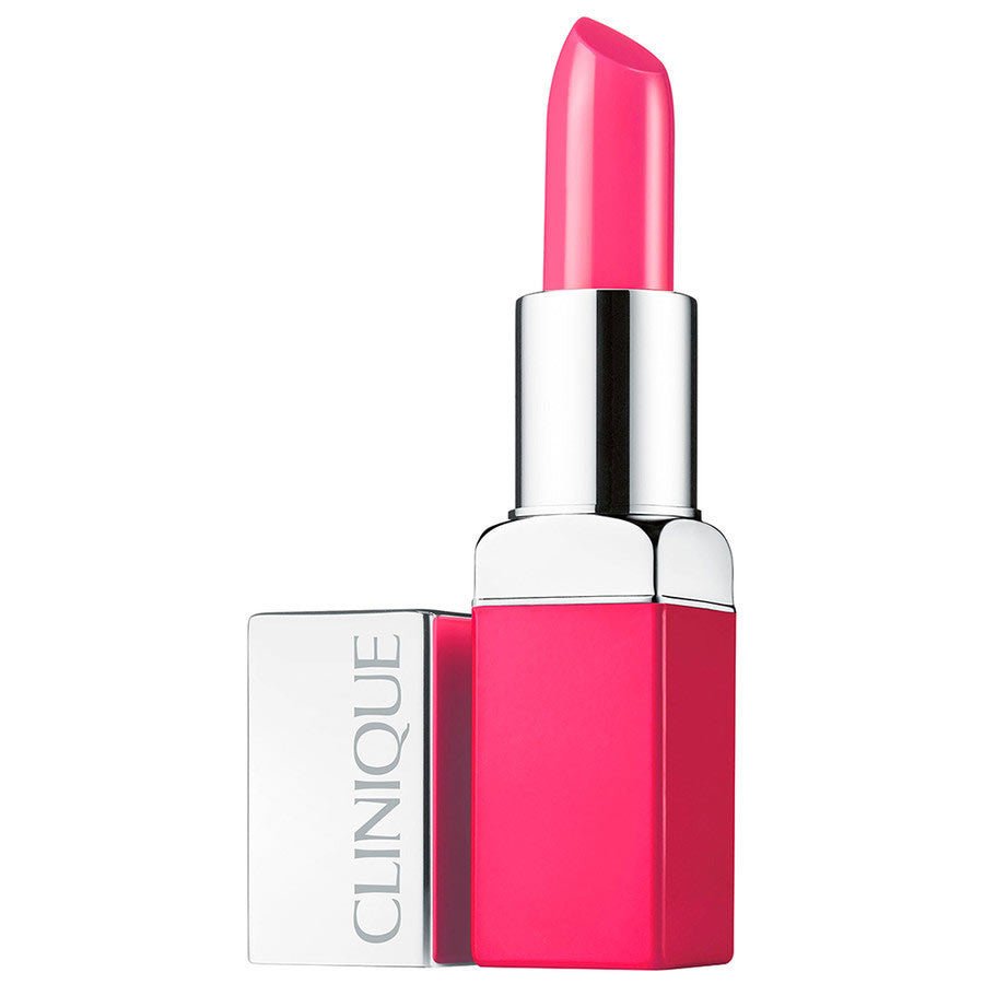 Rossetto Clinique Pop Lip Color + Primer + Rouge Intense + Base - Profumo Web