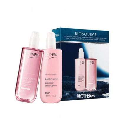 Confezione Biotherm Trattamento Viso Biosource - Latte Detergente E Tonico Pelli Secche - Profumo Web