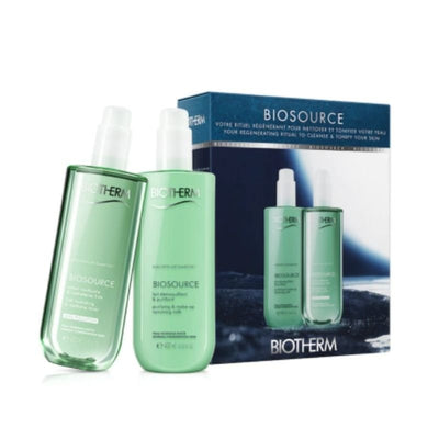 Confezione Biotherm Trattamento Viso Biosource - Latte Detergente E Tonico - Profumo Web