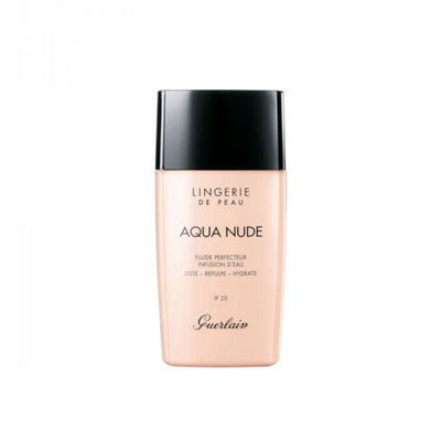 Fondotinta Guerlain Aqua Nude Lingerie De Peau Spf20 30ml Col. 06W Tester - Profumo Web