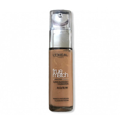 Fondotinta L'Oréal True Match - Colore 8.D/8.W Cappuccino Dore' - Profumo Web