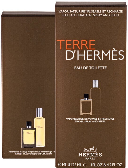 Hermès Cofanetto Terre d'Hermès Eau de toilette 30ML+125ML RICARICA - Profumo Web