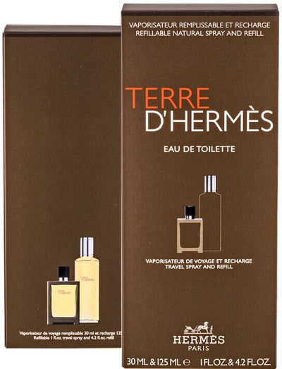 Hermès Cofanetto Terre d'Hermès Eau de toilette 30ML+125ML RICARICA - Profumo Web