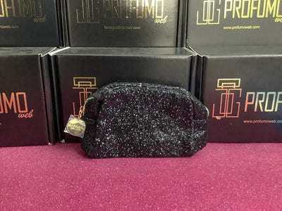 Pochette Estee Lauder Nero Brillantinata - Profumo Web