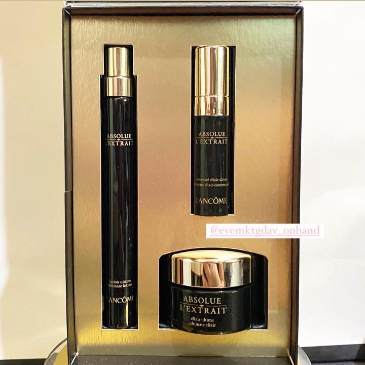 Cofanetto Lancome l'Absolu l'Extrait Elixir Ultimescontato profumoweb