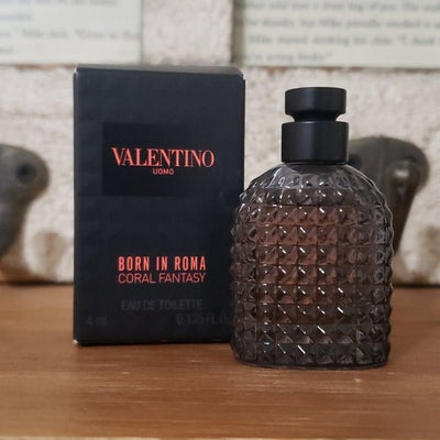 Mini Size Valentino Uomo Coral Fantasy Born In Roma Eau de Toilette 4 ml - Profumo Web