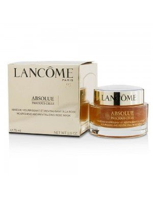 Maschera Viso Lancome Absolue Precious Cells Masque Nourrissant Et Revitalisant a La Rose 75 mL Tester - Profumo Web