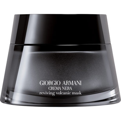 maschera nera viso armani 
