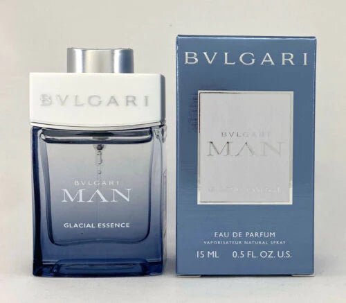 Mini Size Bulgari Man Glacial Essence EDP 15ml - Profumo Web