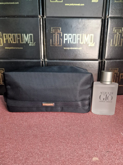 confezione armani borsello+profumo acqua di gio 100ml - Profumo Web